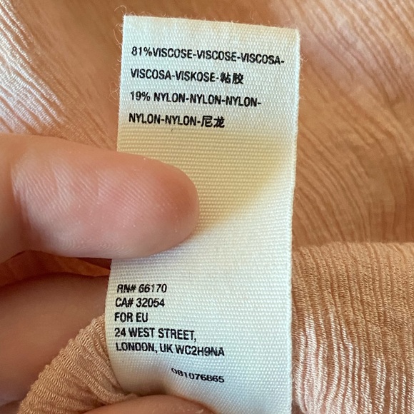 Free People | Light Pink Check On It Wrap Top - Picture 12 of 12